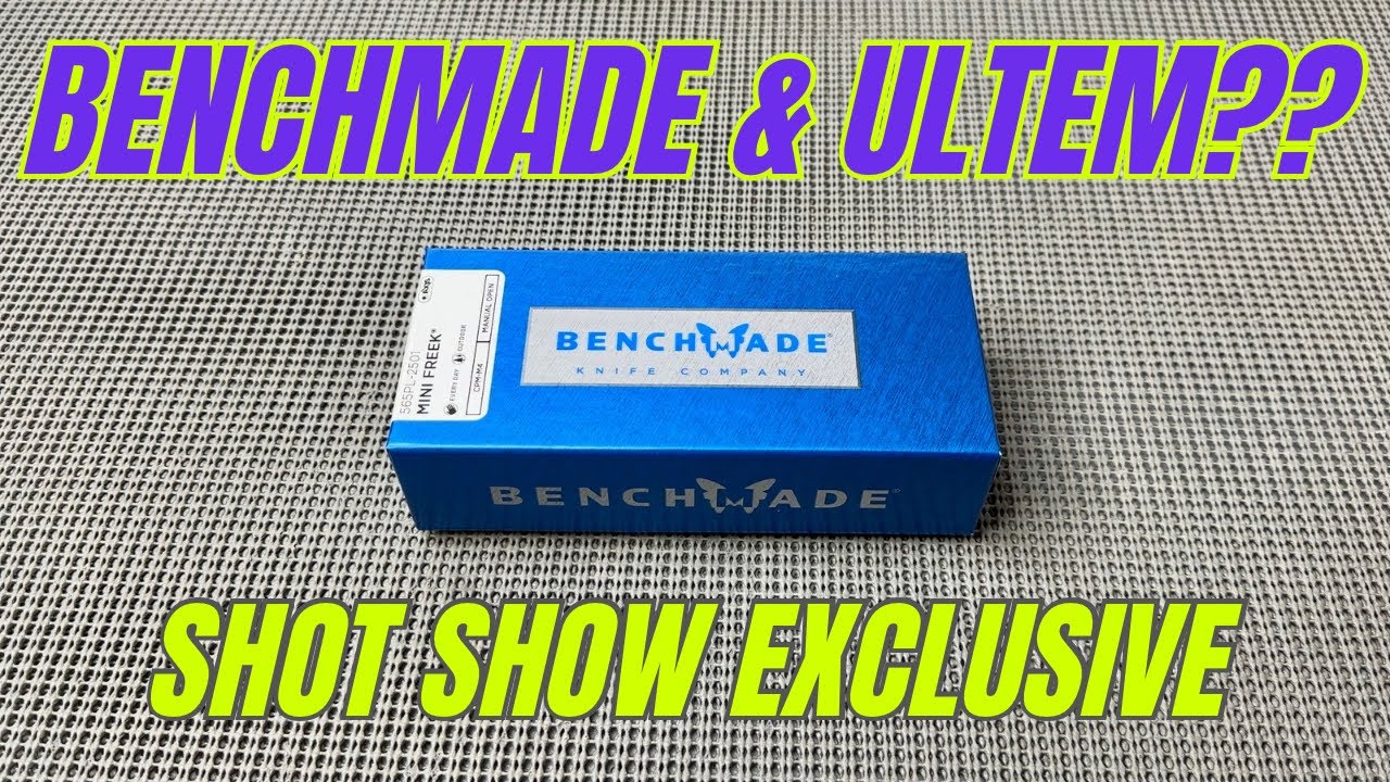 UNBOXING ~ BENCHMADE LIMITED EDITION - MINI FREEK! (565PL-2501)