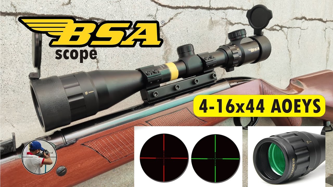 Unboxing - BSA Rifle Scope 4-16x44 AOEYS #scope #unboxing #unboxingvideo #youtubevideo