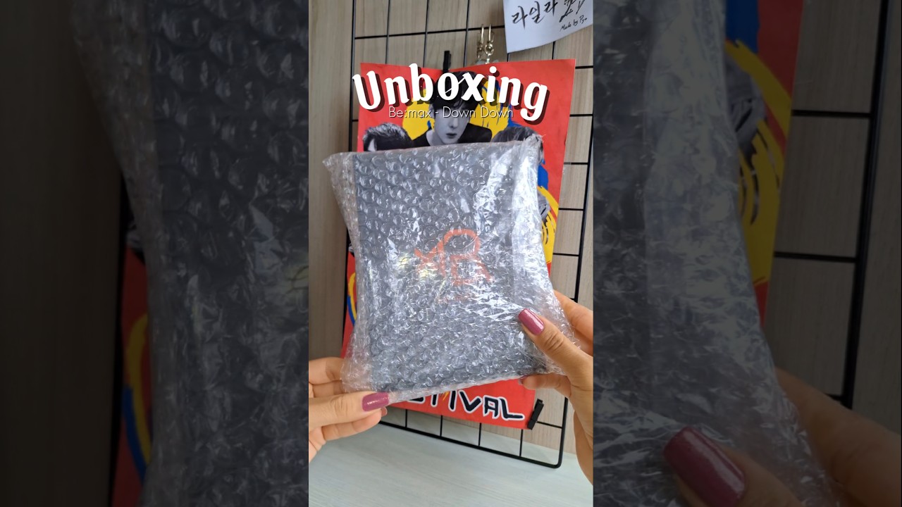 [Unboxing] Be:max - Down Down 💿✨️ #kpop #kpopbrasil #bemax #비맥스 ##unboxing