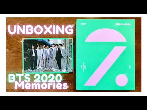 [Unboxing] BTS 2020 MEMORIES DVD