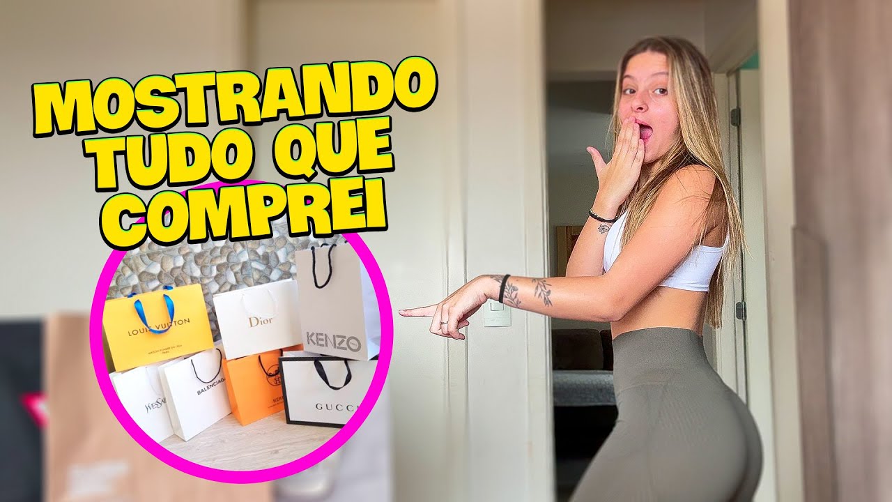 UNBOXING DE TUDO QUE COMPREI NO SHOPPING
