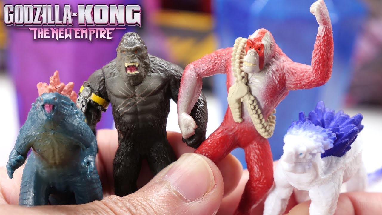 Unboxing EVERY Godzilla X Kong Hollow Earth Crystal Surprise Monster (Complete Set)
