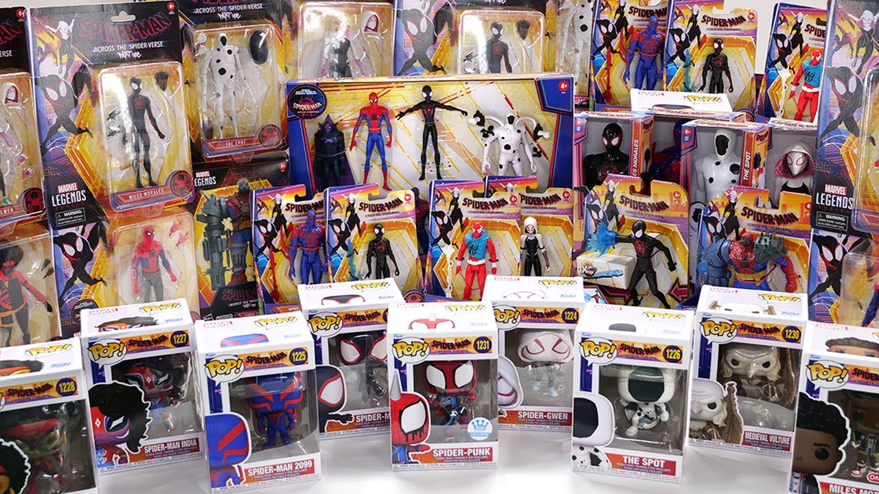 Unboxing EVERY Spider-Man Across The Spider-Verse Toy Action Figure! (Review)