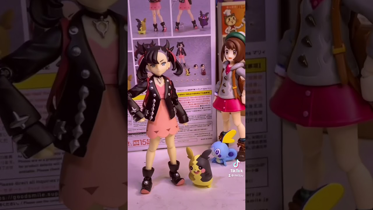 Unboxing Figma Marnie from Pokémon Sword & Shield⚔️🛡
