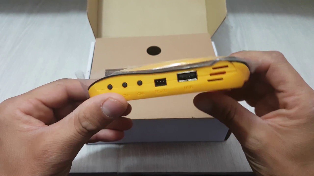 Unboxing Géant RS8 Mini HD Plus
