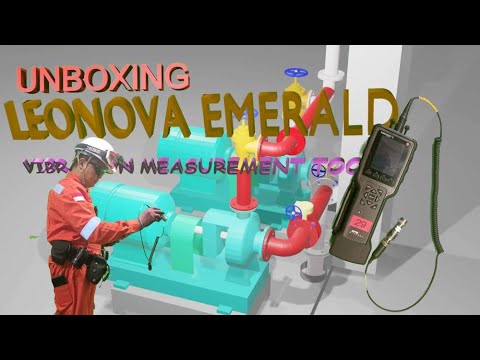 Unboxing Leonova Emerald Handheld Vibration Measurement Tool