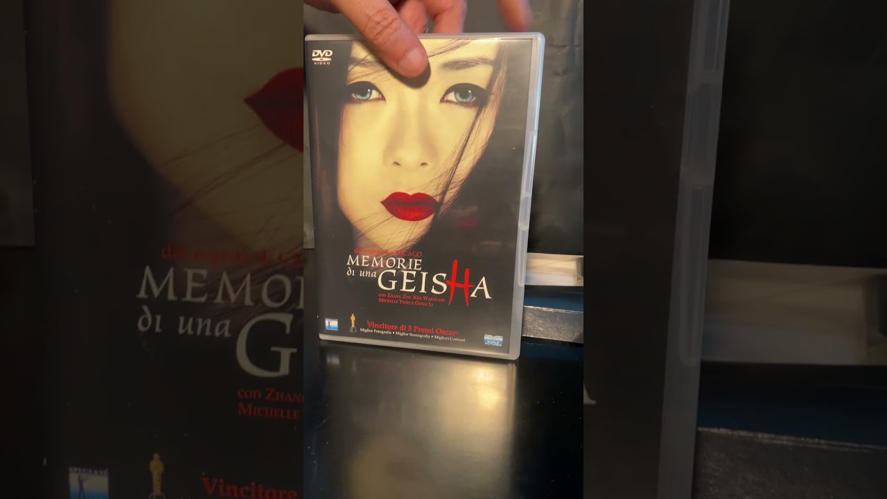 [Unboxing] Memorie di una Geisha (Memoirs of a Geisha - 2005) di Rob Marshall (2 Dvd + Mascara