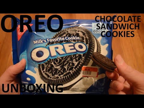 Unboxing Oreo Chocolate Sandwich Cookies