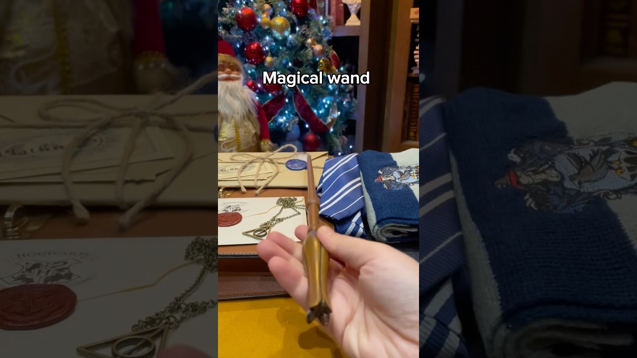Unboxing ravenclaw Christmas gifts #unboxing #giftidea #ravenclaw #magic #harrypotter #potterhead