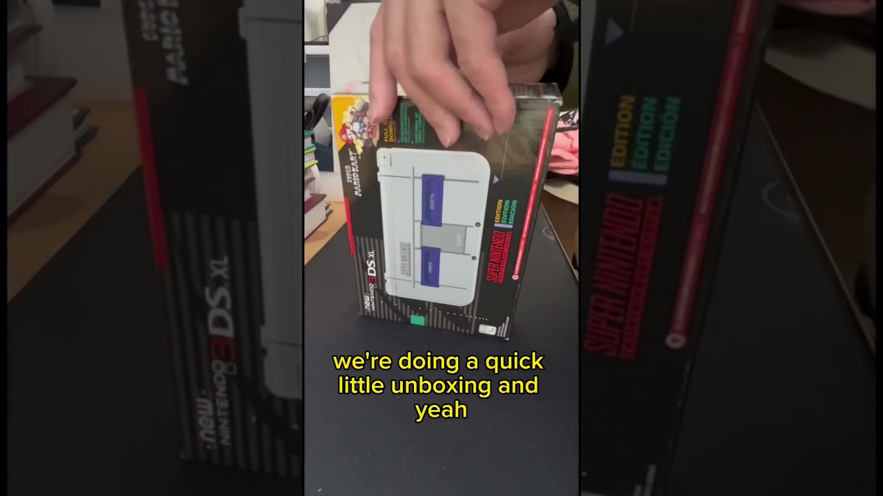 Unboxing the $800 SNES New Nintendo 3DS XL #pokemon #pikachu #switch #3ds #unboxing #retrogaming