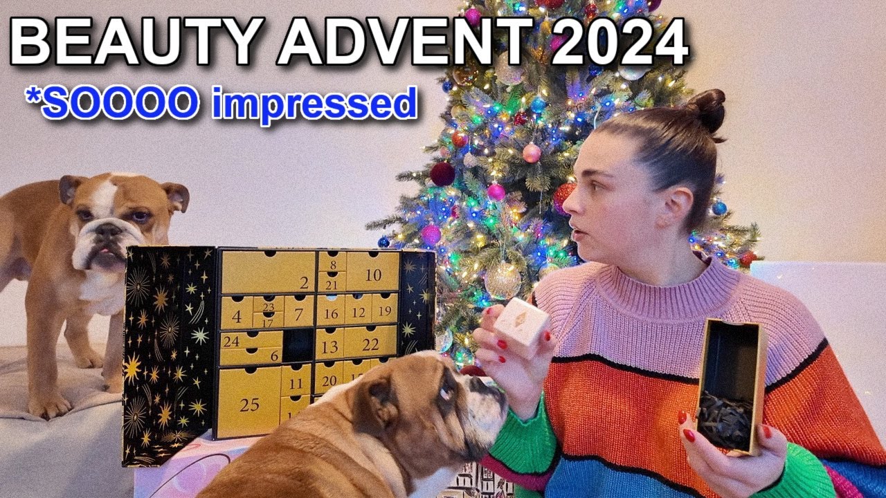 unboxing the BEST beauty advent calendars of 2024!!