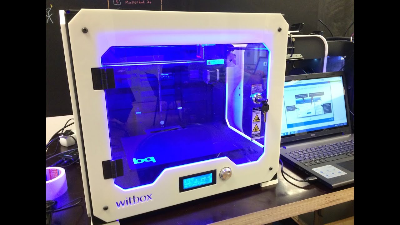 Unboxing the BQ Witbox - 3DPrinterOS