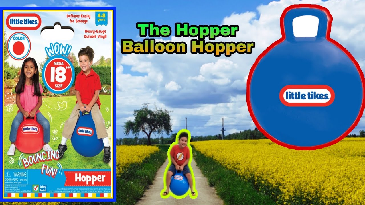 UNBOXING THE HOPPER BALLOON HOPPER: Liam's Hopper Balloon