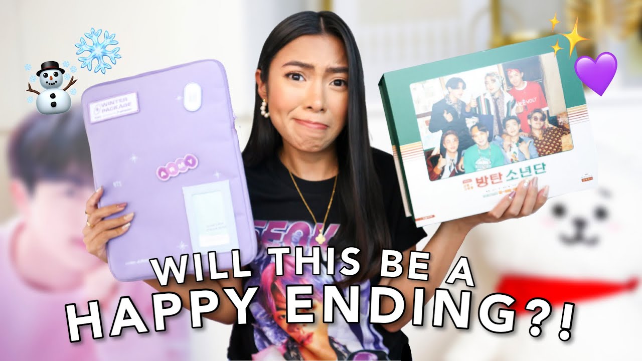 UNBOXING x REVIEW: BTS Winter Package & Season's Greetings 2021 | Photocard Pull Reveal 😍