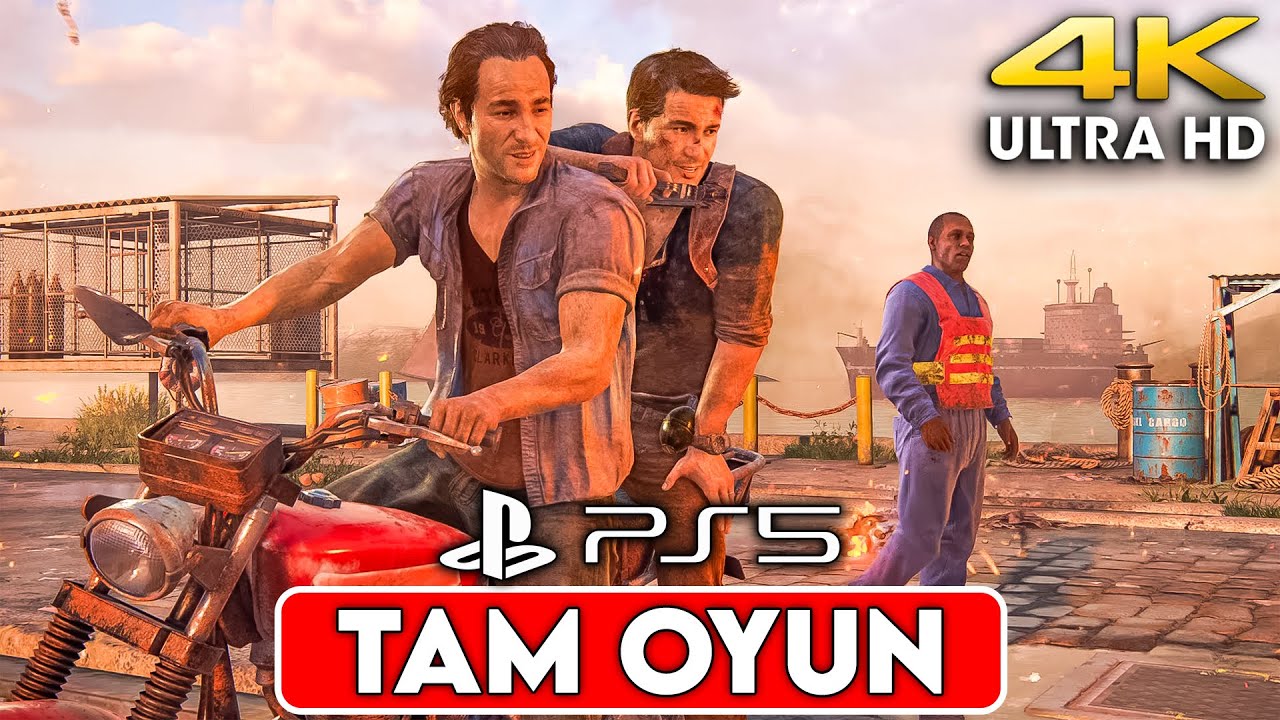 Uncharted 4: Bir Hırsızın Sonu Türkçe | Tam Oyun | 4K