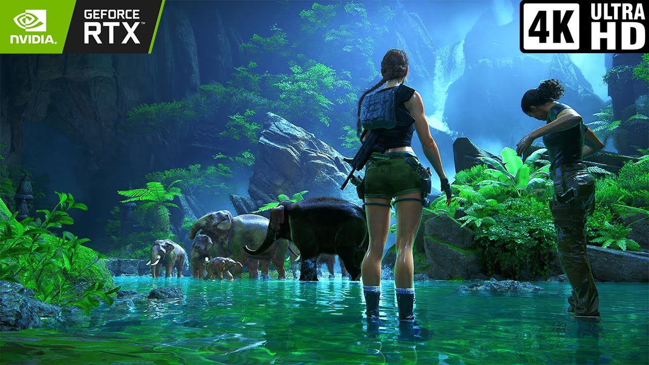 Uncharted TLL - Tomb Raider Lara Croft Mod 4K Gameplay Walkthrough (Full Game)
