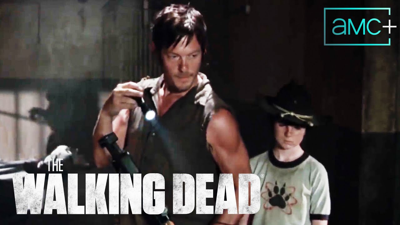 Uncle Daryl and Carl | TWD Classic Scene | Season 3 Episode 6