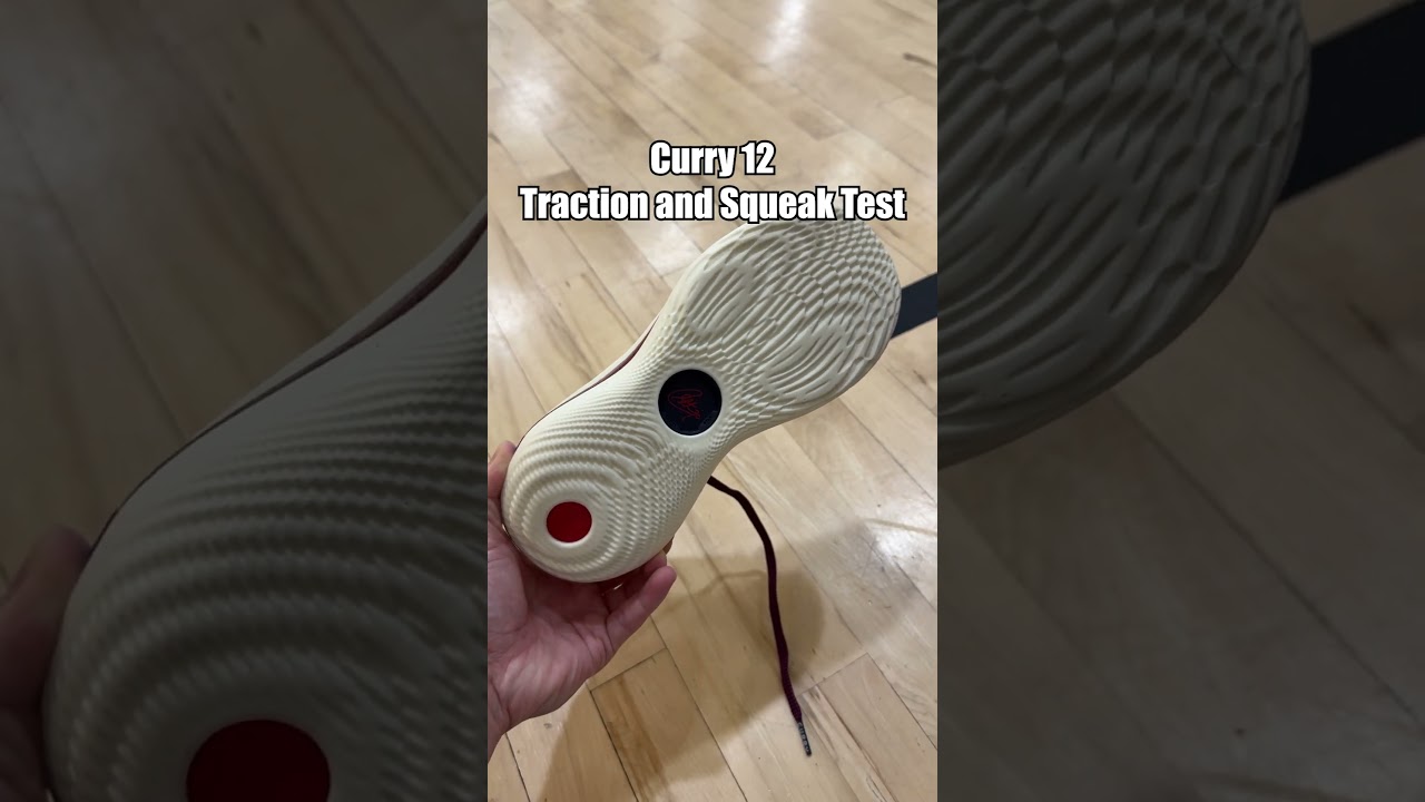 Under Armour Curry Brand Curry 12 Traction and Squeak Test