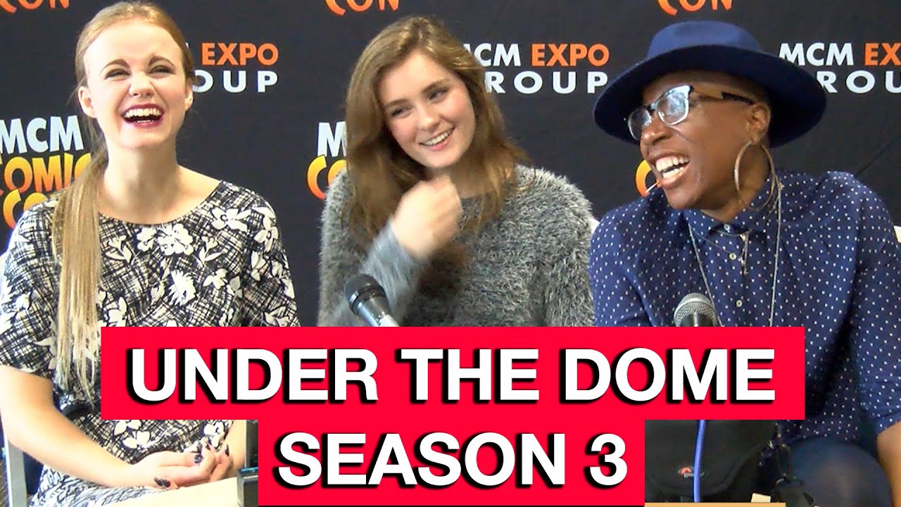Under The Dome Interview - Grace Victoria Cox, Mackenzie Lintz & Aisha Hinds
