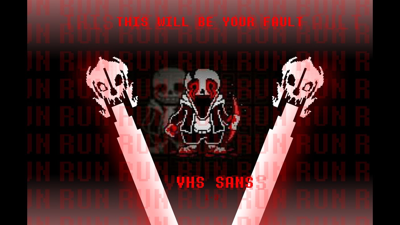 Undertale - VHS! Sans Fight Full - 1 - 3 Phases