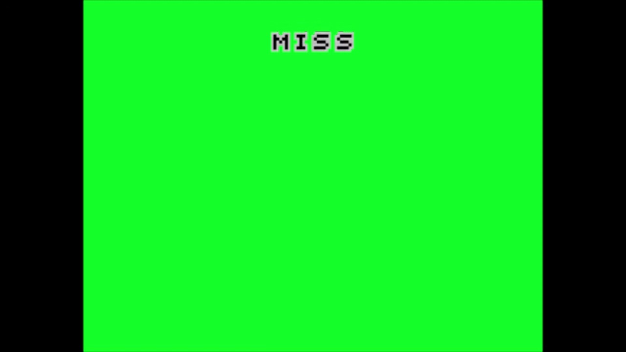 undertale miss effect green screen