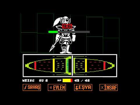 Undertale Türkçe |  Kötü Son Undyne Fight