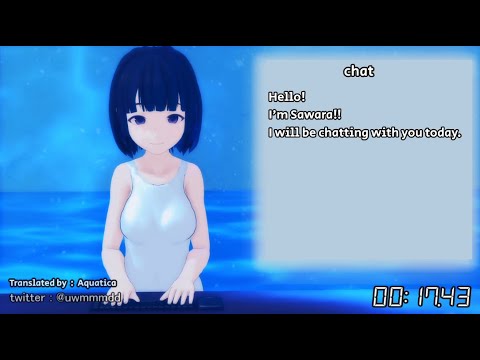 Underwater Chat by @uwmmmdd (English translation by me)