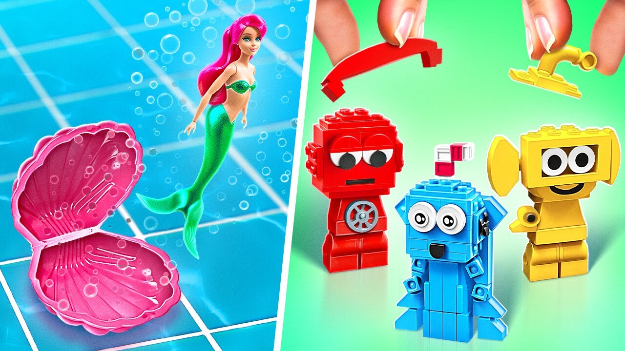 Underwater Lego Sprunki 😱 *Fun Beach And Pool Summer Gadgets And Crafts*