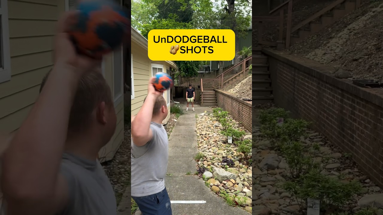 UNDODGEBALL GAME 🥜 SHOT COMPILATION😂 what a great game #funny #sports #game #dodgeball #throw