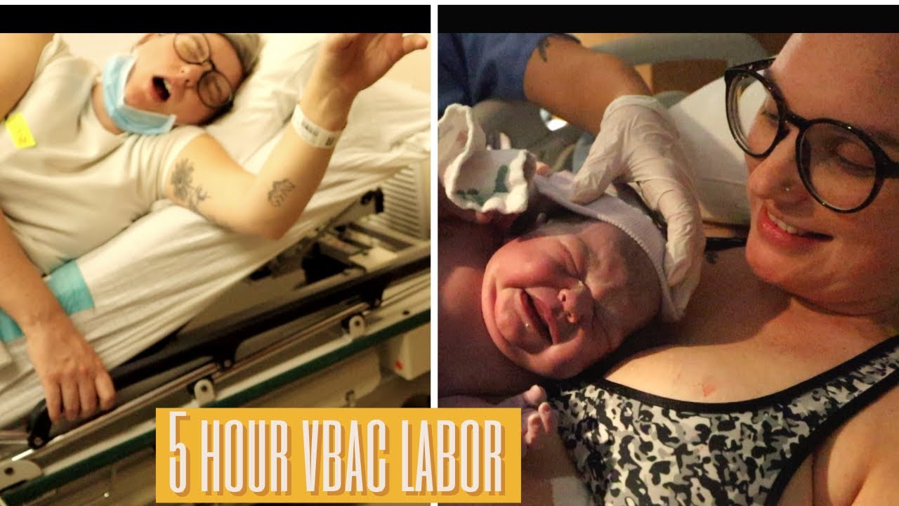 UNEDITED Labor And Delivery / Successful VBAC Vlog