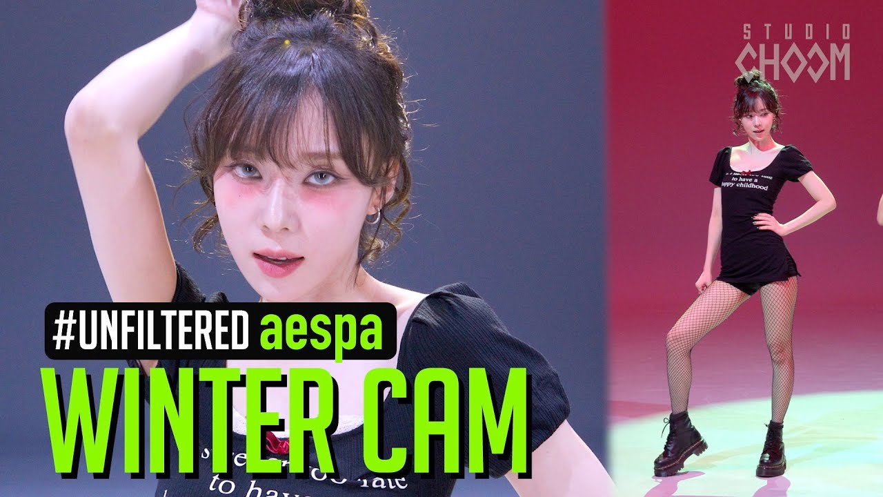 [UNFILTERED CAM] aespa WINTER(윈터) 'Spicy' 4K | BE ORIGINAL