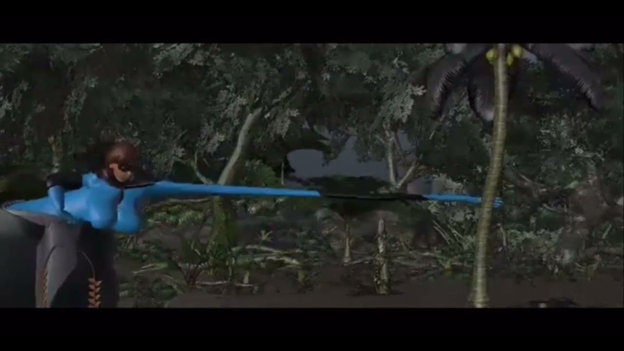 Unfinished Elastigirl stuck in pod clip by ZimZamFlow