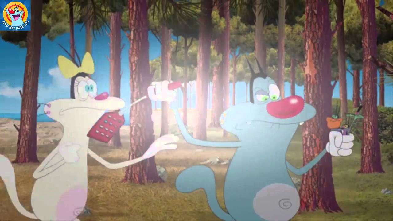 UnHappy Camper S04E40 Full Episode - Oggy and the Cockroaches