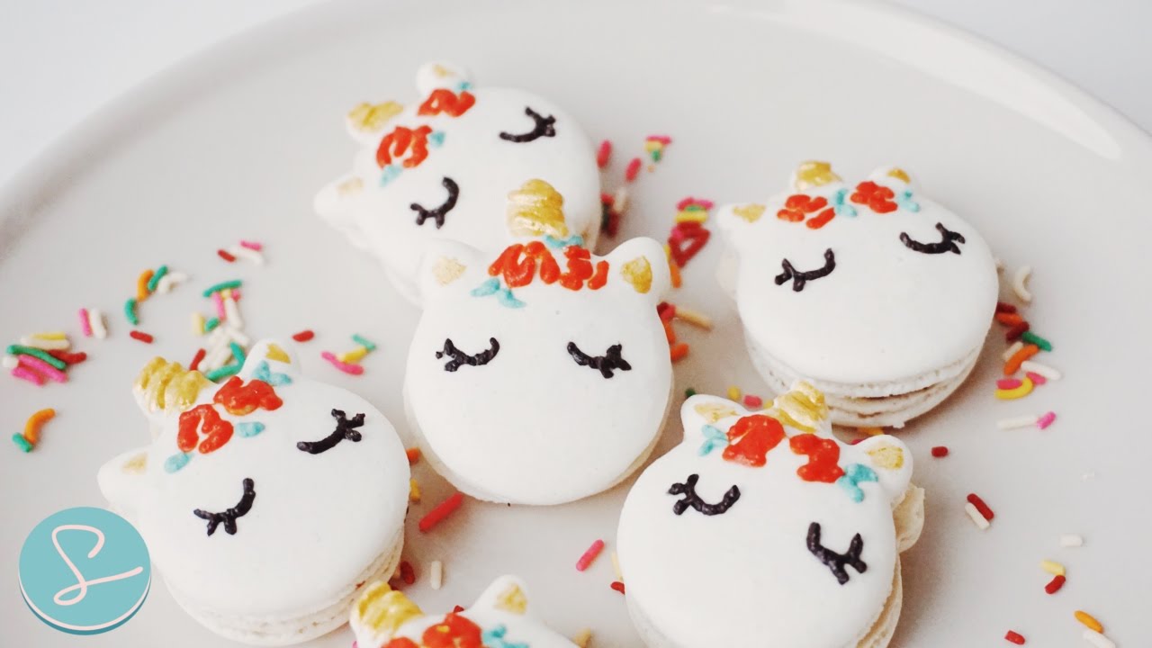 UNICORN MACARONS TUTORIAL - Sumopocky