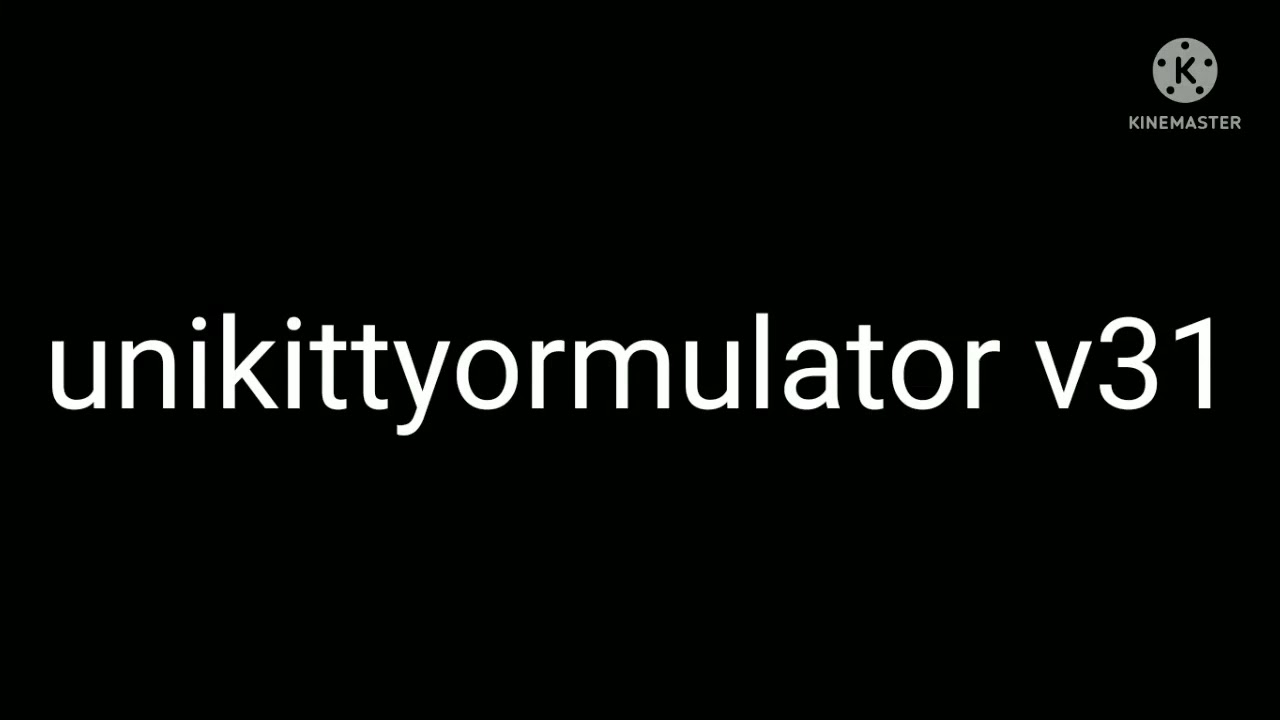 unikittyormulator v31 audio