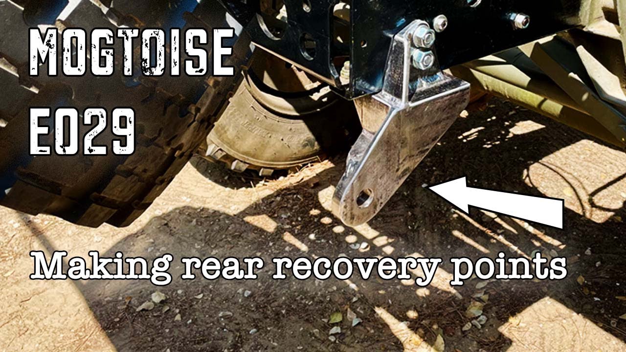 Unimog Camper E029 - Making rear recovery points