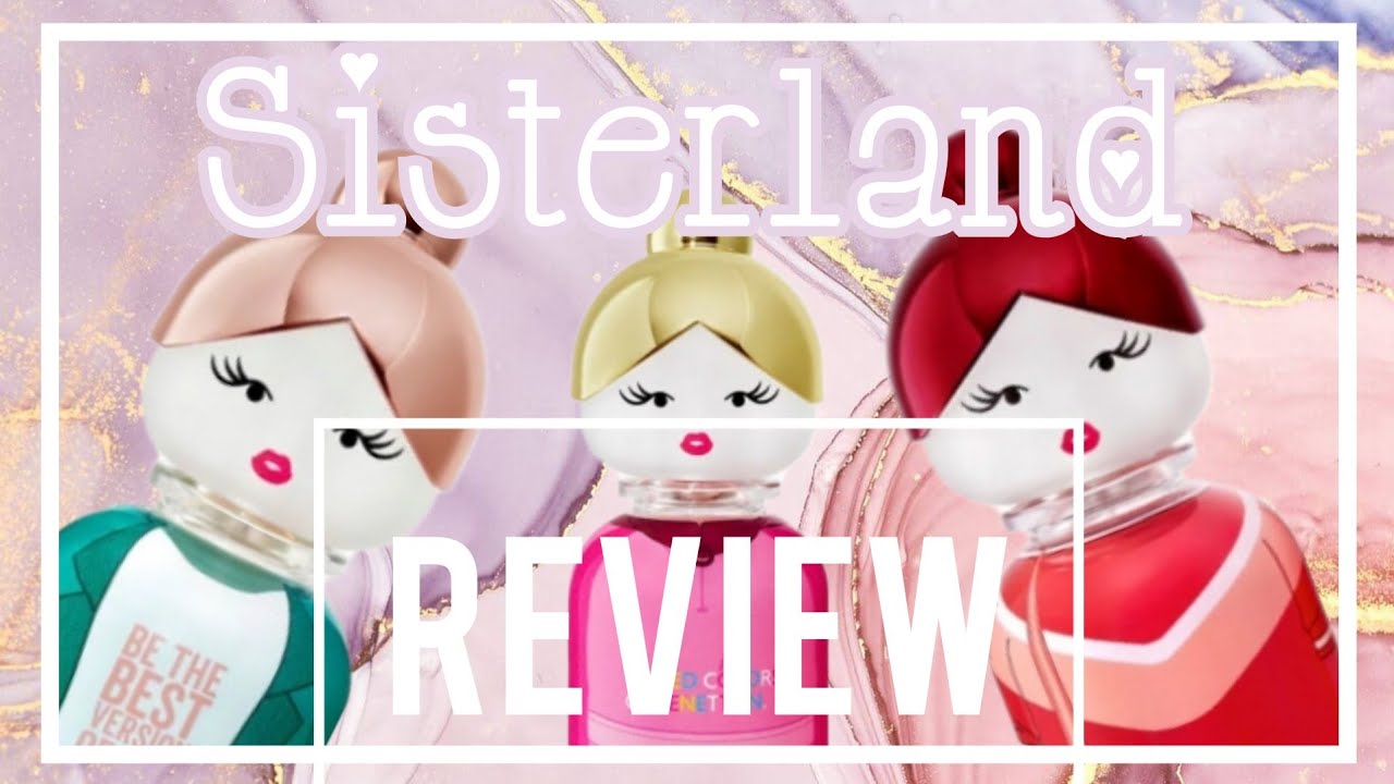 United Colors of Benetton Sisterland Perfume Pink Raspberry Red Rose Green Jasmin perfume review