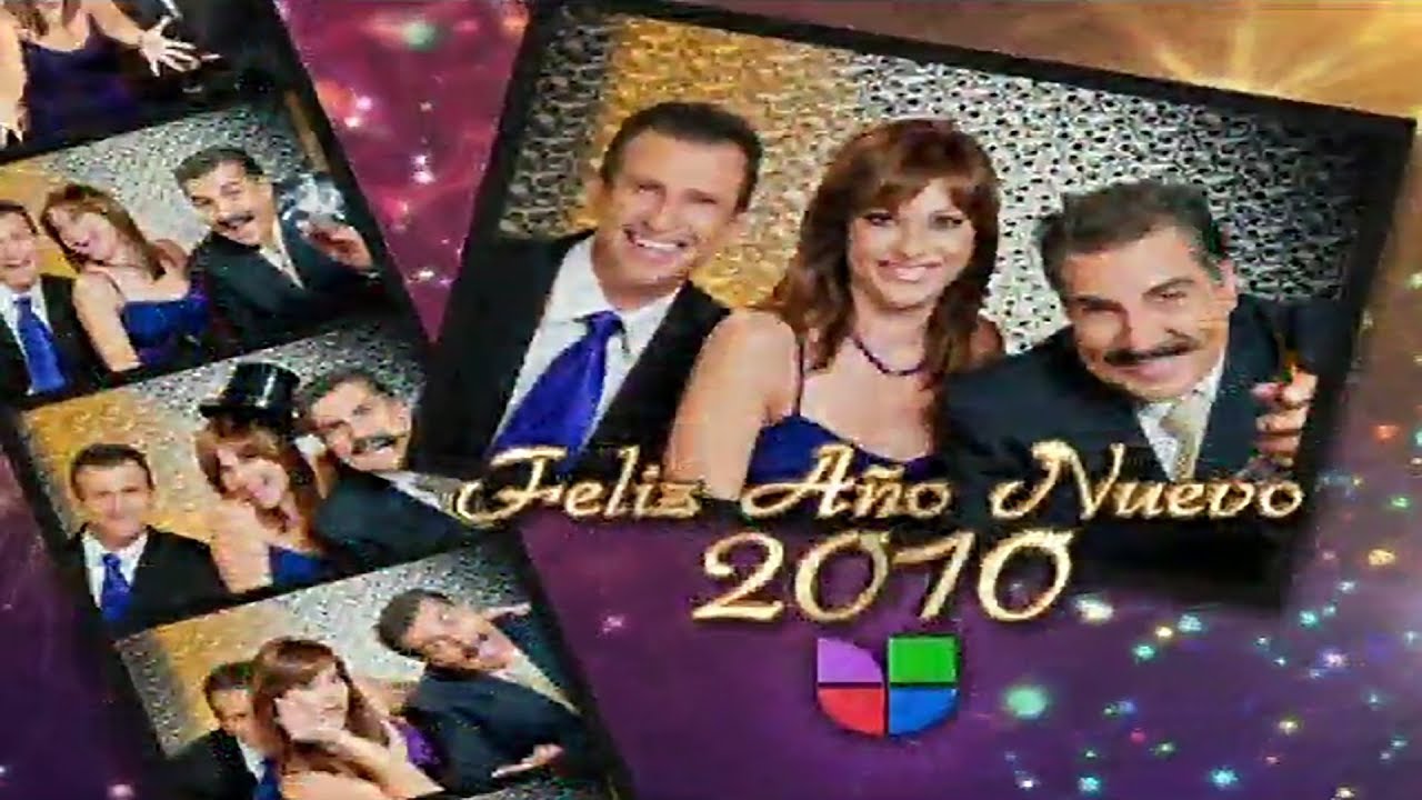Univision Network ID New Year's Fernando Fiore, Rosana Franco, Félix Fernández 2010