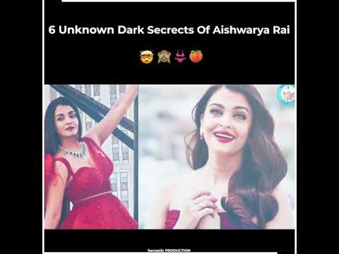 Unknown dark secrets of Aishwarya Rai | Romantic Video | Viral MMS vedio leak