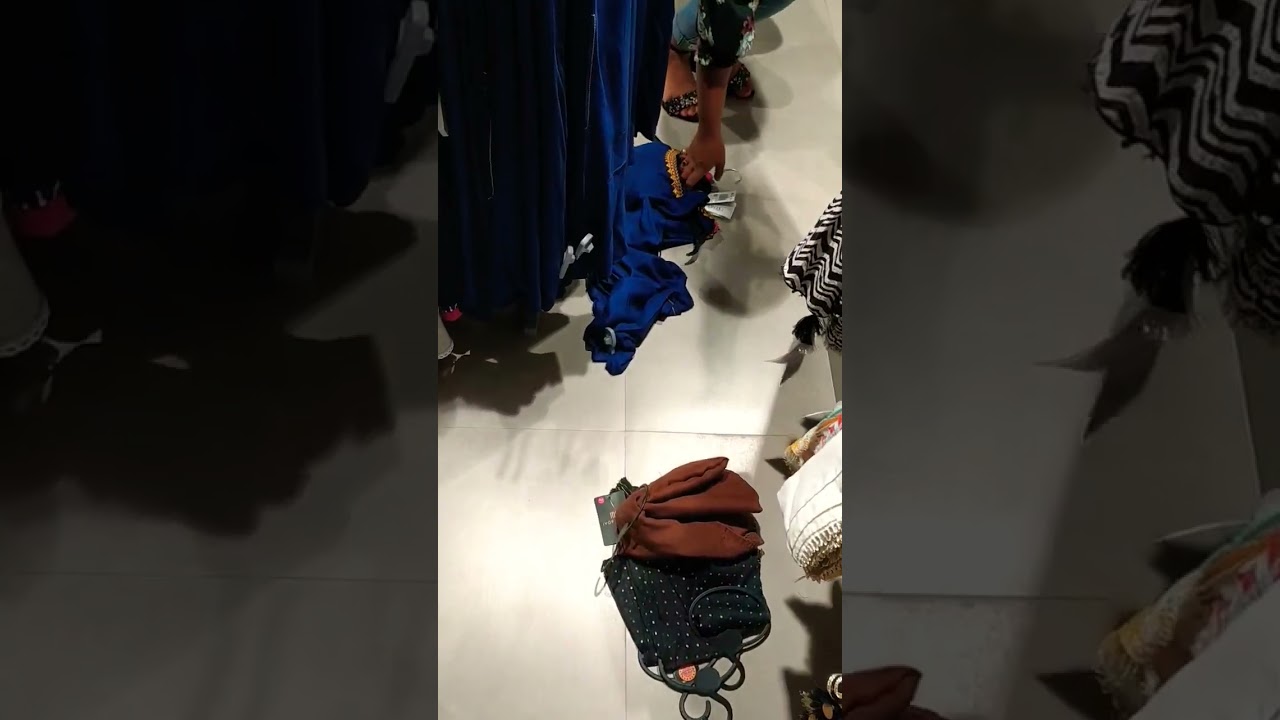 UNKNOWN SHOES STEP ON CLOTHES...