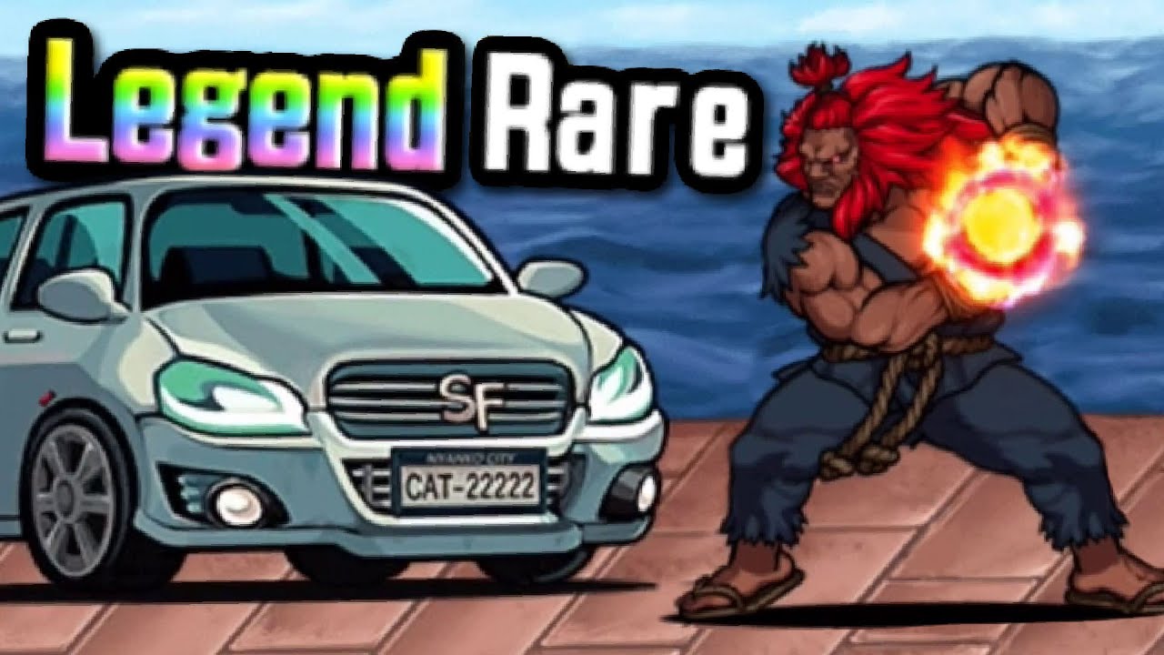 Unlocking a LEGEND Rare Street Fighter in Battle Cats!
