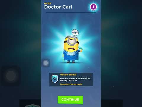 Unlocking Doctor Carl In Minion Rush