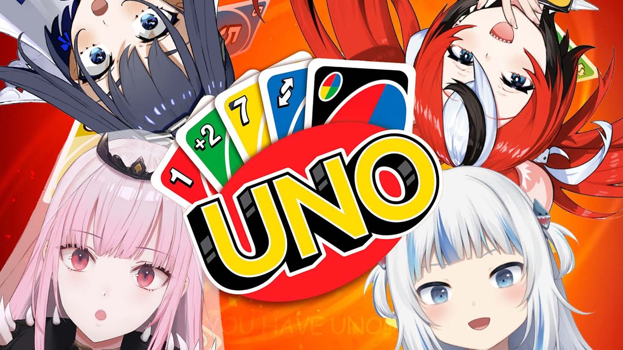 【UNO COLLAB】YOU HAVE UNO. feat. Calli, Gura, Kronii and Baelz!