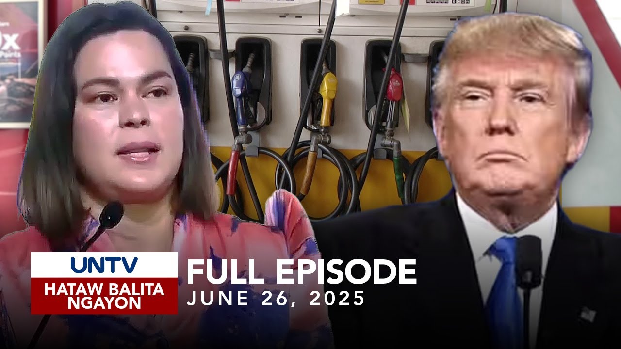 UNTV: Hataw Balita Ngayon | June 26, 2025