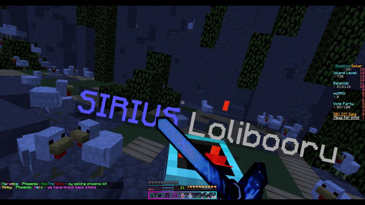Ununilium and Lolibooru in /d at /warp koth