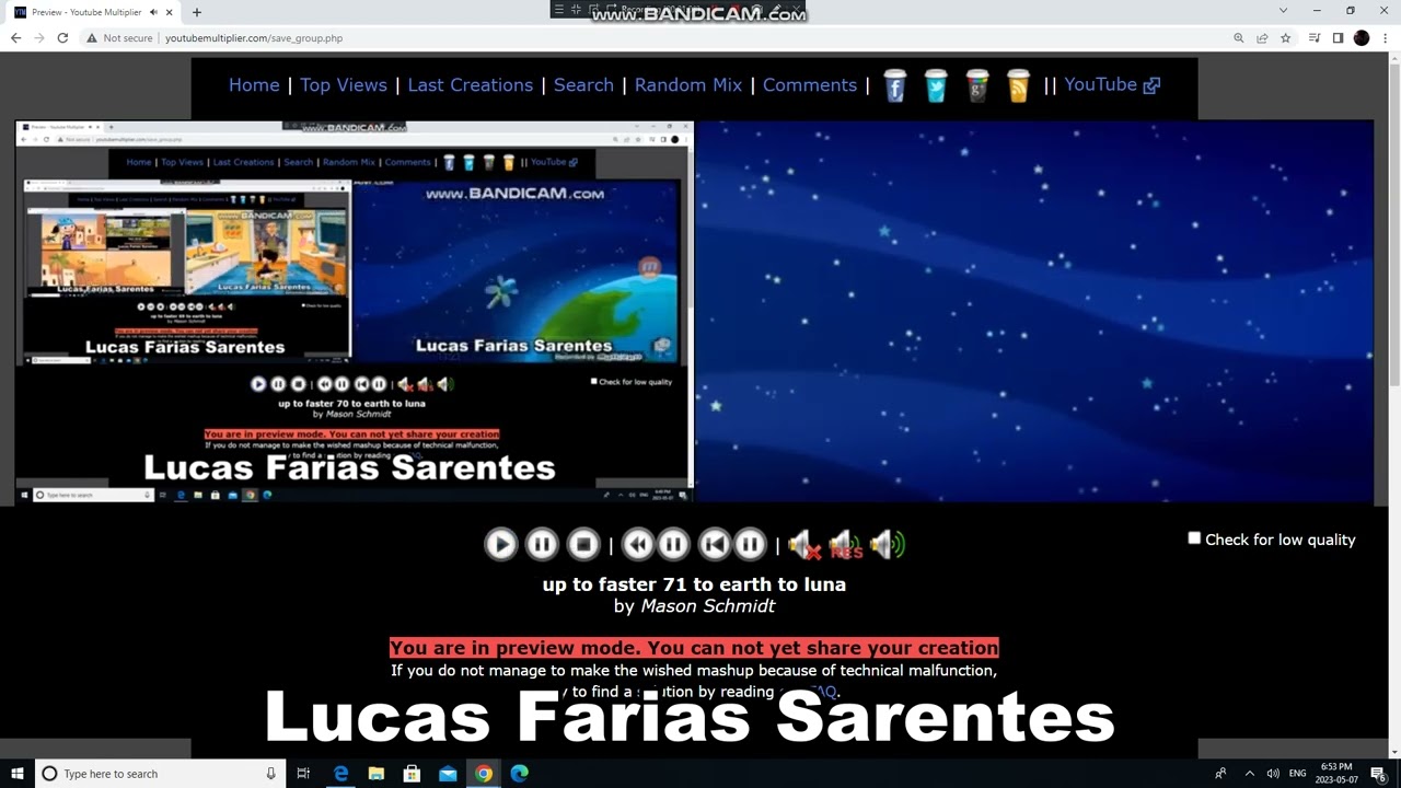 up to faster 71 to earth to luna