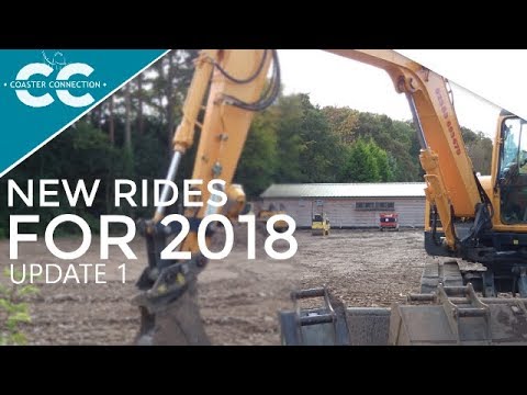 (UPDATE: 1)  Paultons Park Construction Update February - NEW Rides For 2018!