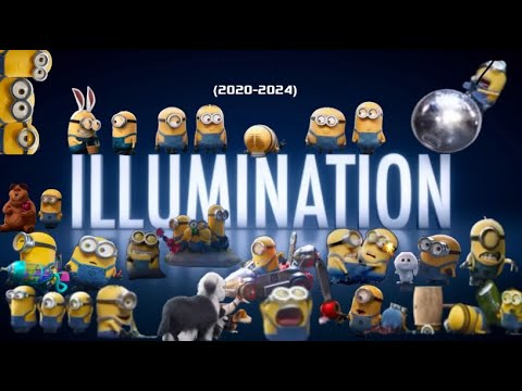 (UPDATE) Illumination Logo Evolution Including Despicable Me 4 (2010-2024)