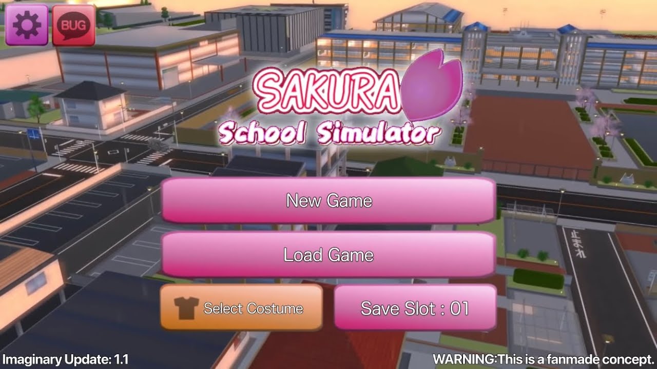 Update Imaginary: 1.11 【SAKURA School Simulator】/ 櫻花校園模擬器 幻想更新: 1.11