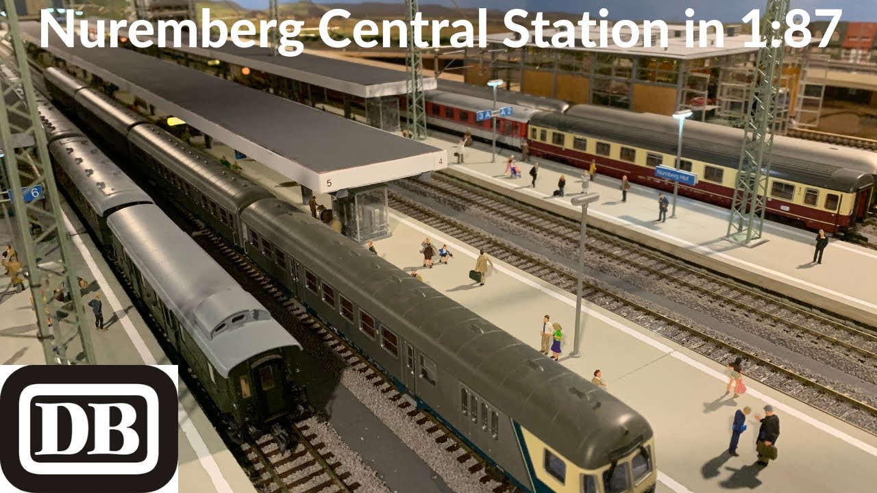 Update, Nuremberg Central Station in 1:87